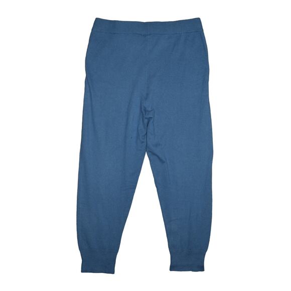 ISAAC MIZRAHI LIVE! NEW $57 SOHO Jogger Pant w/ Pockets Sea Blue PM - Picture 2 of 3